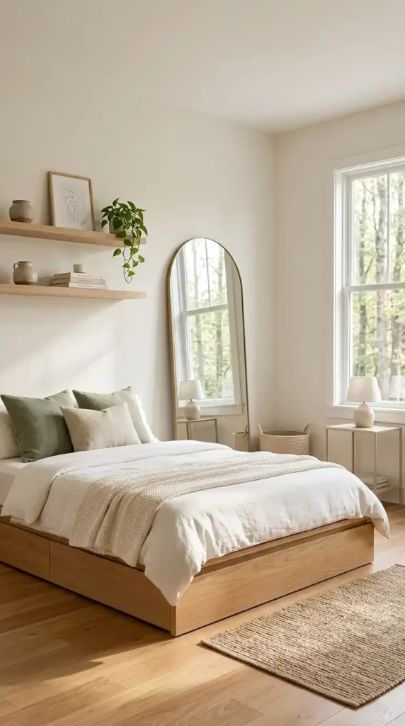 Small bedroom decor ideas that feel open and spacious with smart layout and mirrors