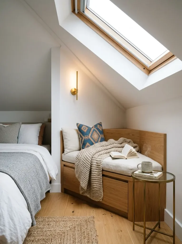 Awkward corner fix in a bedroom layout planner.
