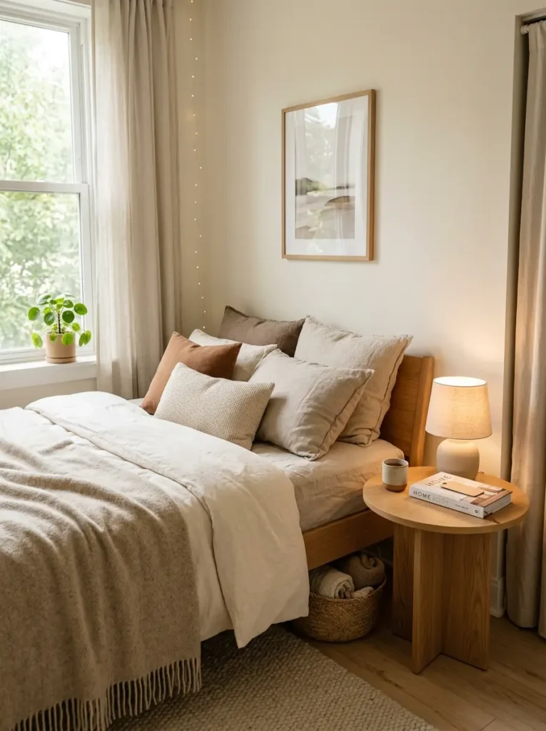 Small Bedroom Nightstand Ideas with pedestal table nightstand