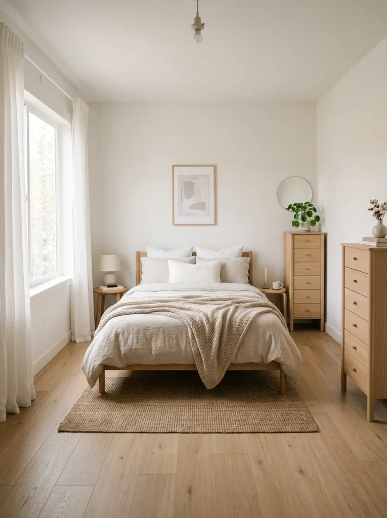 Slim dresser for Small Bedroom Storage Ideas