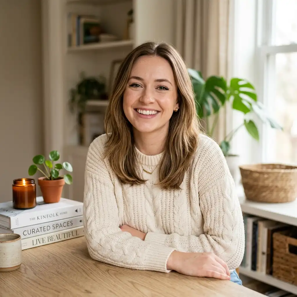 Sophie Bennett - Founder of Vibed Home, home decor blogger and interior design enthusiast